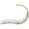 Cadeira suspensa Swing Lounger creme AZ-2020410, cadeira suspensa creme