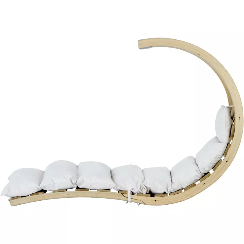 Cadeira suspensa Swing Lounger creme AZ-2020410, cadeira suspensa creme