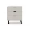 Cómoda estreita SCANDI 3S, cor caxemira