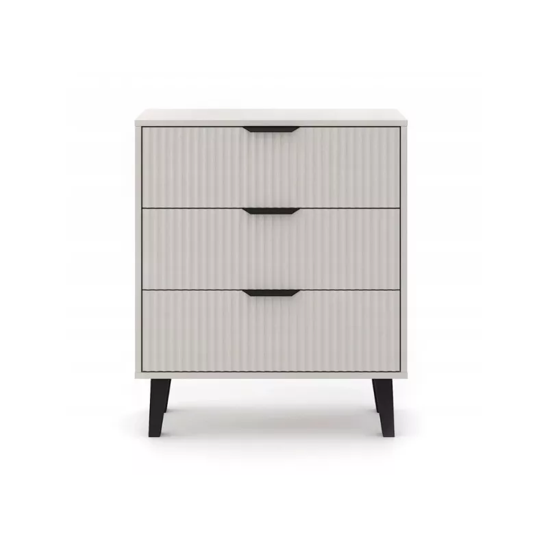 Cómoda estreita SCANDI 3S, cor caxemira