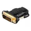 Goobay adaptador HDMI/DVI-D, conector fêmea HDMI standard (Type-A) -> ficha DVI-D (24+1) (68931)