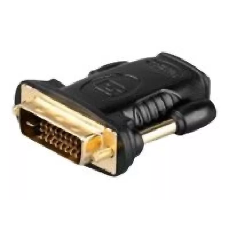 Goobay adaptador HDMI/DVI-D, conector fêmea HDMI standard (Type-A) -> ficha DVI-D (24+1) (68931)