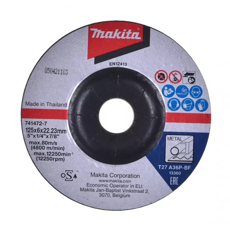 Rebarbadora Makita 9558HNR, 125 mm