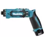 Parafusadeira/aparafusadora de impacto com bateria Makita DF012DSE 650, 200 preto, azul