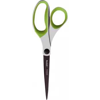 Tesoura Scotch® Titanium, 1458T-GR, verde/branco, 20cm (1458T-GR)