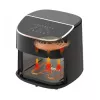Fritadeira de ar sem óleo de mesa Wilfa Dualfry Split AFD-80SPLIT — capacidade de 8 L, 1600 W