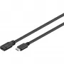 Cabo USB Goobay 45393 preto