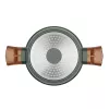 Panela de barro RESTO 93701 — 20 cm de diâmetro, 2,6 L de capacidade, utensílio de cozinha para fogão
