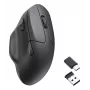 Rato sem fios Keychron M7 8K preto — design ergonómico compacto, recarregável