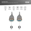 Cabo de fibra ótica híbrido HDMI AOC Digitus AK-330126-300-S