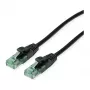Cabo de rede ROLINE RM Cat.6A UTP, preto, 1 m