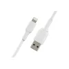 Belkin PVC USB-A para Lightning 2 m branco