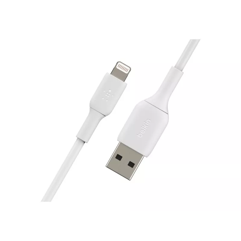Belkin PVC USB-A para Lightning 2 m branco