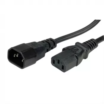 Cabo de alimentação ROLINE verde 19.44.1012 3 m IEC C14 IEC C13 250 V 10 A