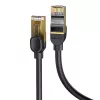 Cabo de rede Baseus Ethernet RJ45, 10Gbps, 1m (preto)