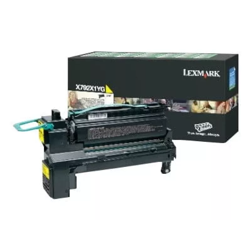 Lexmark X792 - Rendimento especialmente elevado - Amarelo