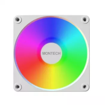 Módulo de ventoinha para caixa de computador Montech GF120R V2 ARGB 12 cm branco 1 unid.