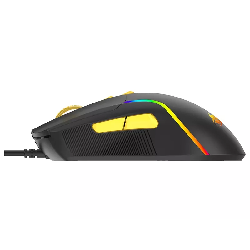 Tracer HORNET 87 Teclado Rato incluído Gaming USB QWERTY Inglês Preto, Amarelo