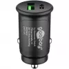 Goobay 59521 Carregador móvel universal preto isqueiro carregamento rápido automóvel