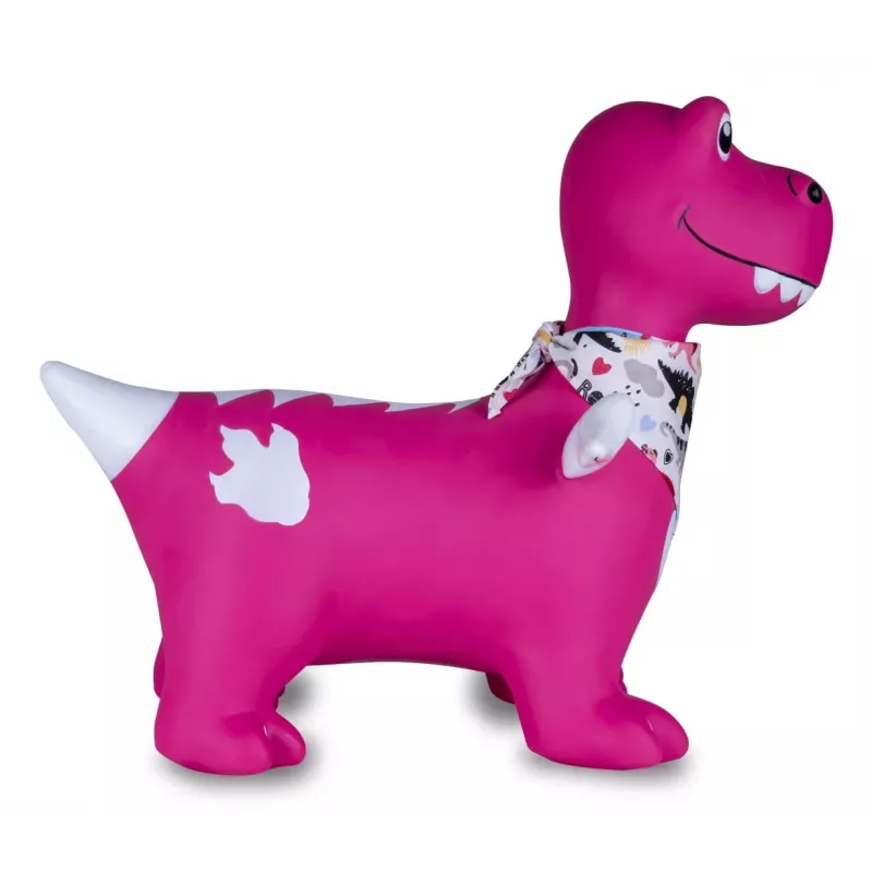 Brinquedo saltitante Jamara HoppyDoo Dino com asas rosa com bomba 466008