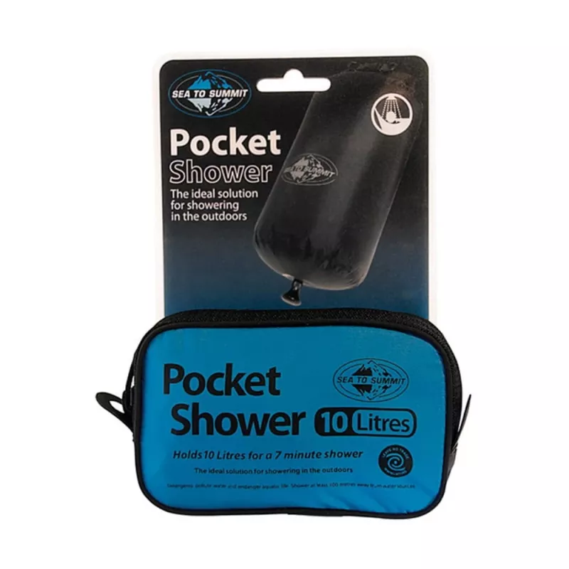 Sea to Summit Pocket Shower APSHOWER/UNI/UNI duche portátil de campismo, 10 l