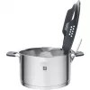 ZWILLING SIMPLIFY 66870-004-0 conjunto de panelas aço inoxidável 4 peças prateado preto