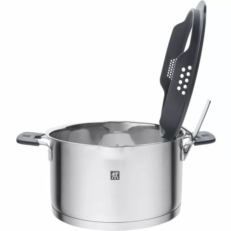 ZWILLING SIMPLIFY 66870-004-0 conjunto de panelas aço inoxidável 4 peças prateado preto