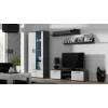 Suporte de TV para cama SOHO 140 cinzento/branco brilhante