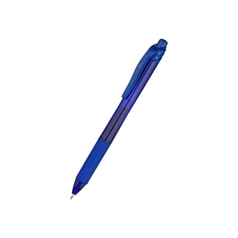 Caneta de gel retrátil com clip Pentel Energel X 1.0 Azul