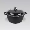 Panela com tampa Maestro MR-4616C 16 cm 1 l preta