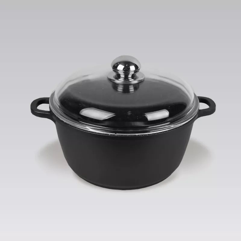 Panela com tampa Maestro MR-4616C 16 cm 1 l preta