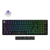 Teclado mecânico Keychron K4 HE com Gateron Double‑Rail Magnetic Nebula Switches, sem fios, preto, layout US
