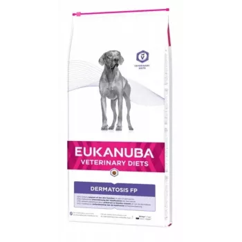 Comida seca para cães EUKANUBA Dermatosis FP Adult Peixe 12 kg — sem cereais, 22 % de proteína, 15 % de gordura