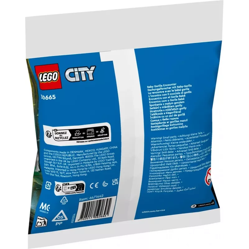 LEGO City 30665 Encontro com Bebé Gorila