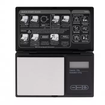 Adler | Balança de precisão | AD 3176 | Capacidade máxima 0,1 kg | Preto