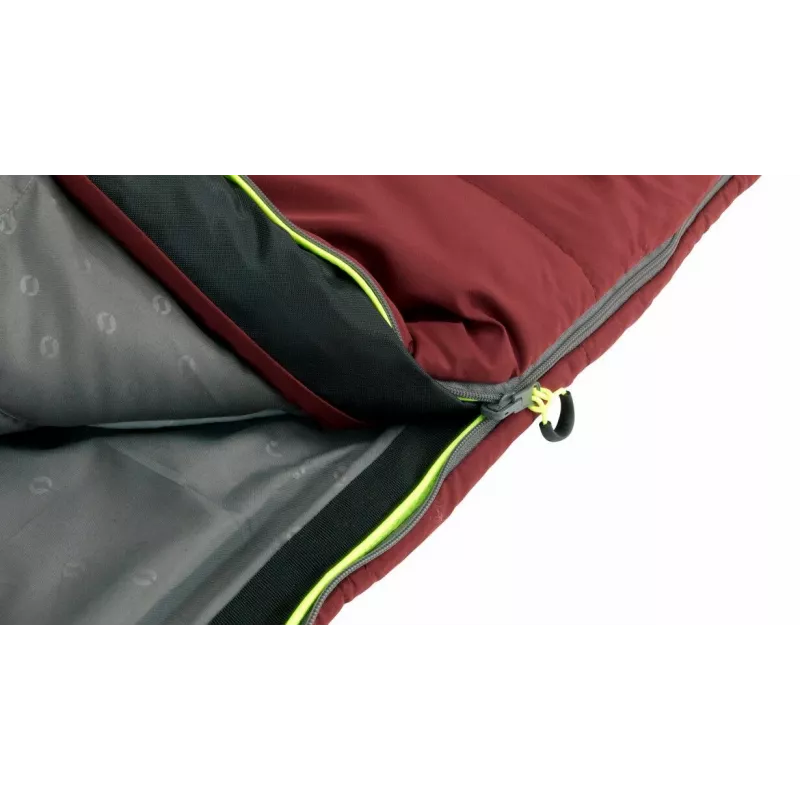 Saco-cama Outwell Contour Junior retangular poliéster 170 cm x 70 cm, vermelho