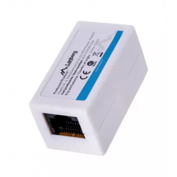 Splitter de rede LANBERG AD-RJ45-RJ45-OU6 — RJ-45 branco 1 entrada para 1 saída