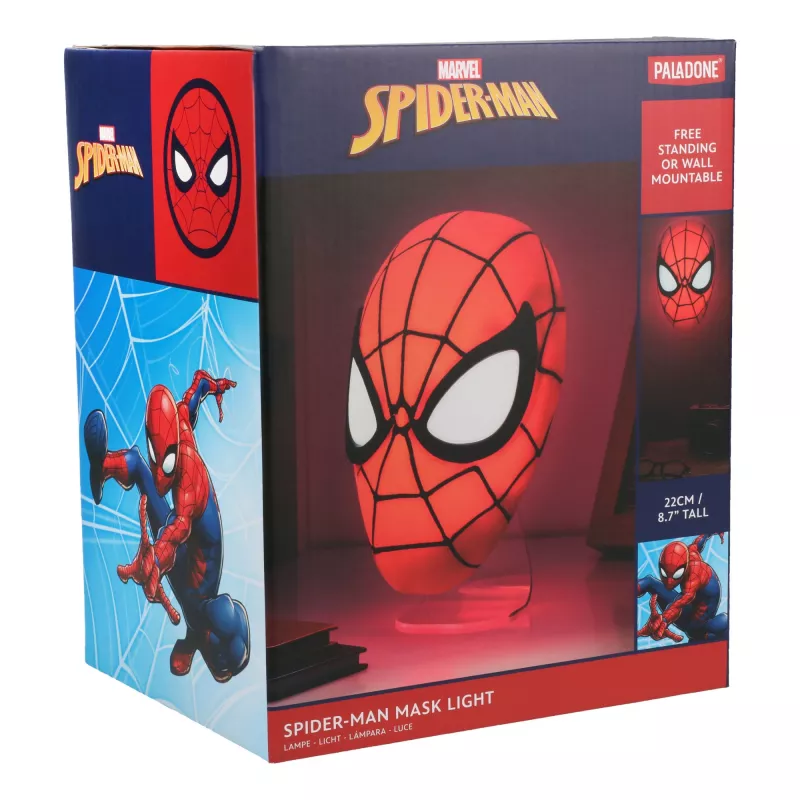 Candeeiro de mesa Paladone Spiderman Mask Light