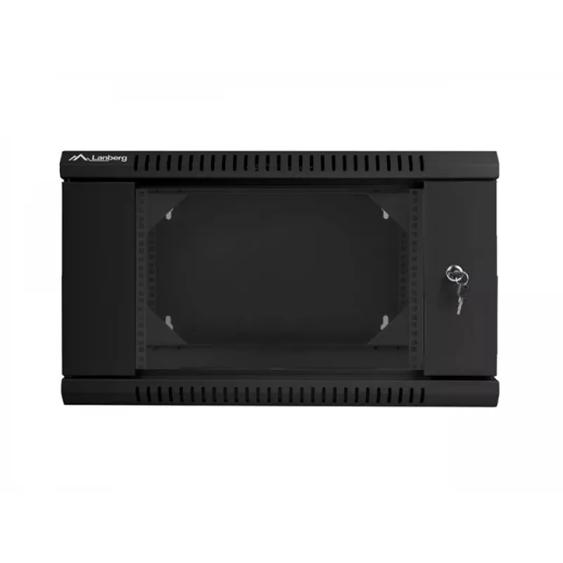 Rack de Parede LANBERG WF02-6606-10B 6U 600x374,3x600 mm Aço Inoxidável Preto