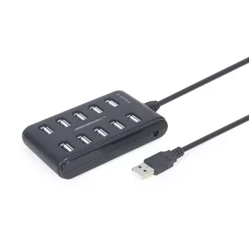 Hub USB Gembird UHB-U2P10P-01 — hub USB 2.0 de 10 portas