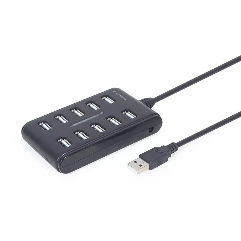 Hub USB Gembird UHB-U2P10P-01 — hub USB 2.0 de 10 portas