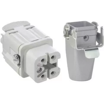 Conjunto de conectores LappKabel EPIC®KIT H-A 4 75009624 4 + PE parafusos 1 conjunto (75009624)
