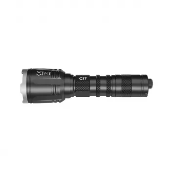 Lanterna de mão Nitecore CI7 — 4 LEDs, 2500 lúmenes, 130 h de autonomia, 148,2 mm, 158 g, preto