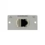 Kindermann 7444000523 RJ-45 Gender Changer 1:1, módulo Snap-In para placa frontal