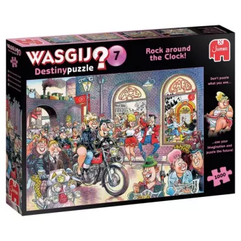 Jumbo Spiele Jumbo Wasgij Destiny 7 Rock around the Clock Puzzle de 1000 peças 81929 (81929)