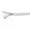 Cabo de rede Alantec KIU6ALSOH500D Cat6 U/UTP 23 AWG LSOH 500 m cinzento
