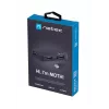 Hub USB NATEC Moth 4 portas USB 3.2 Gen 1 Type-A (5000 Mbit/s), alimentado por USB, preto, cabo de 0,15 m