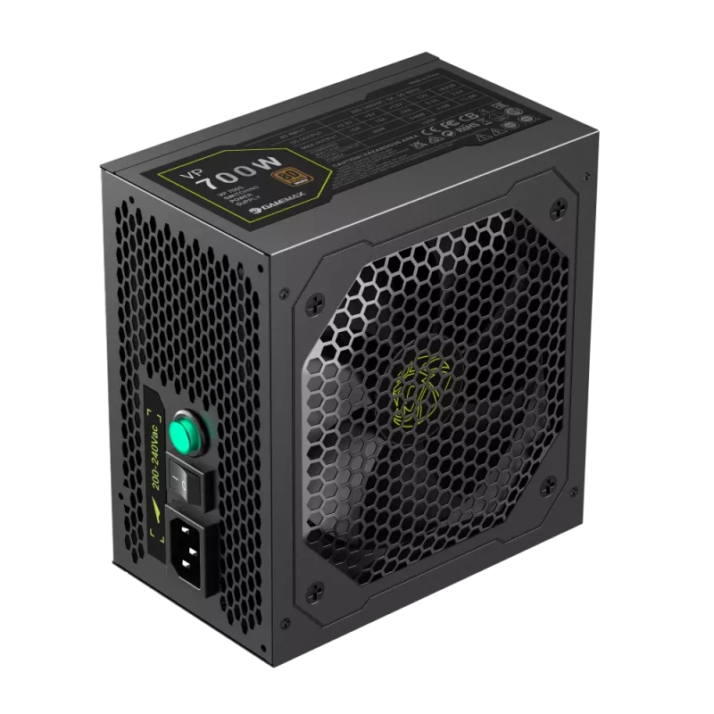 Fonte de alimentação Gamemax, 80 PLUS, Standard | VP 700S | 700 W