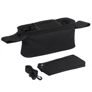 Momcozy MC-BBSTRO001 Organizador para carrinho de bebé, preto