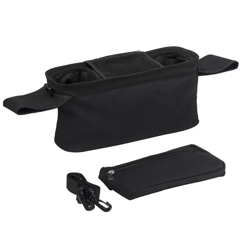 Momcozy MC-BBSTRO001 Organizador para carrinho de bebé, preto